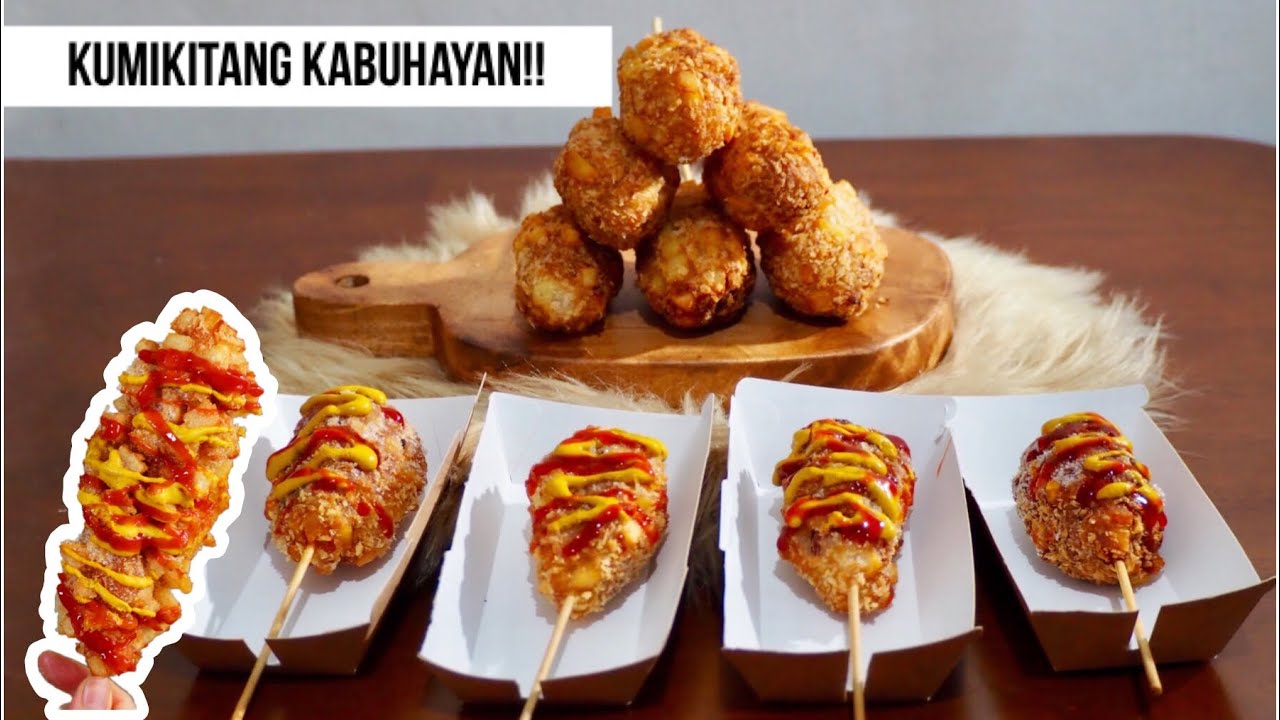FRENCH FRIES CORNDOG ( Gamja-hotdog: 감자핫도그 ) | Korean Corn dog | Korean Street Food