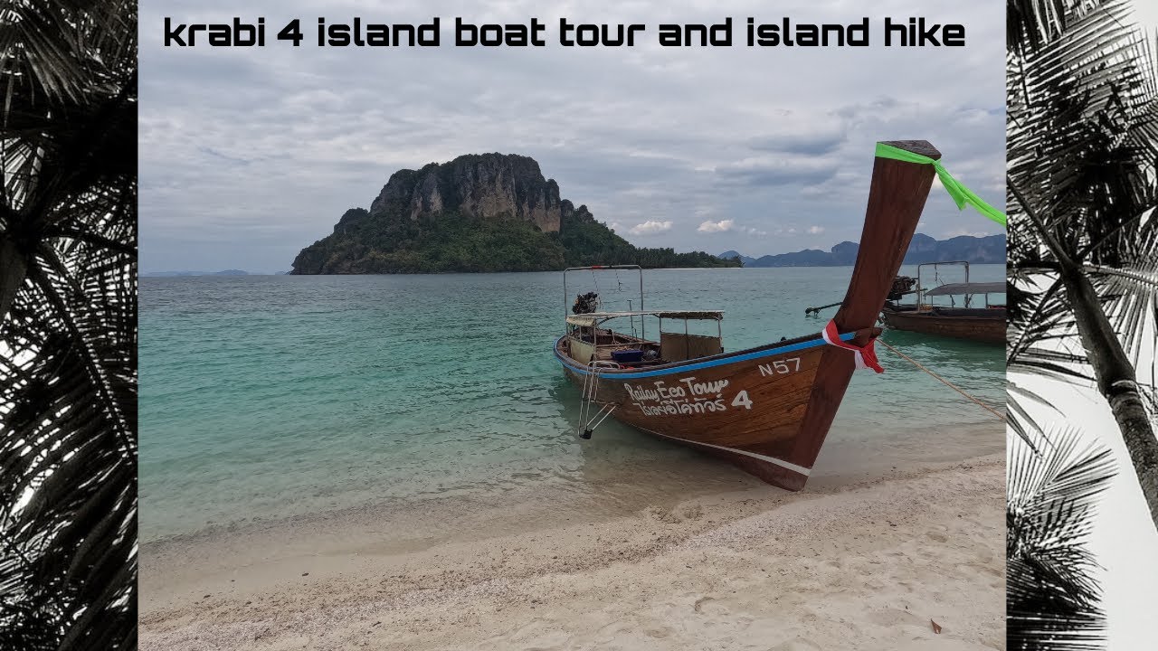 THE Krabi 4 island boat tour and island hike / Thailand