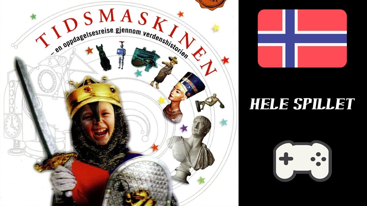 Tidsmaskinen: En oppdagelsesreise gjennom verdenshistorien (1998) - PC - Norsk tale