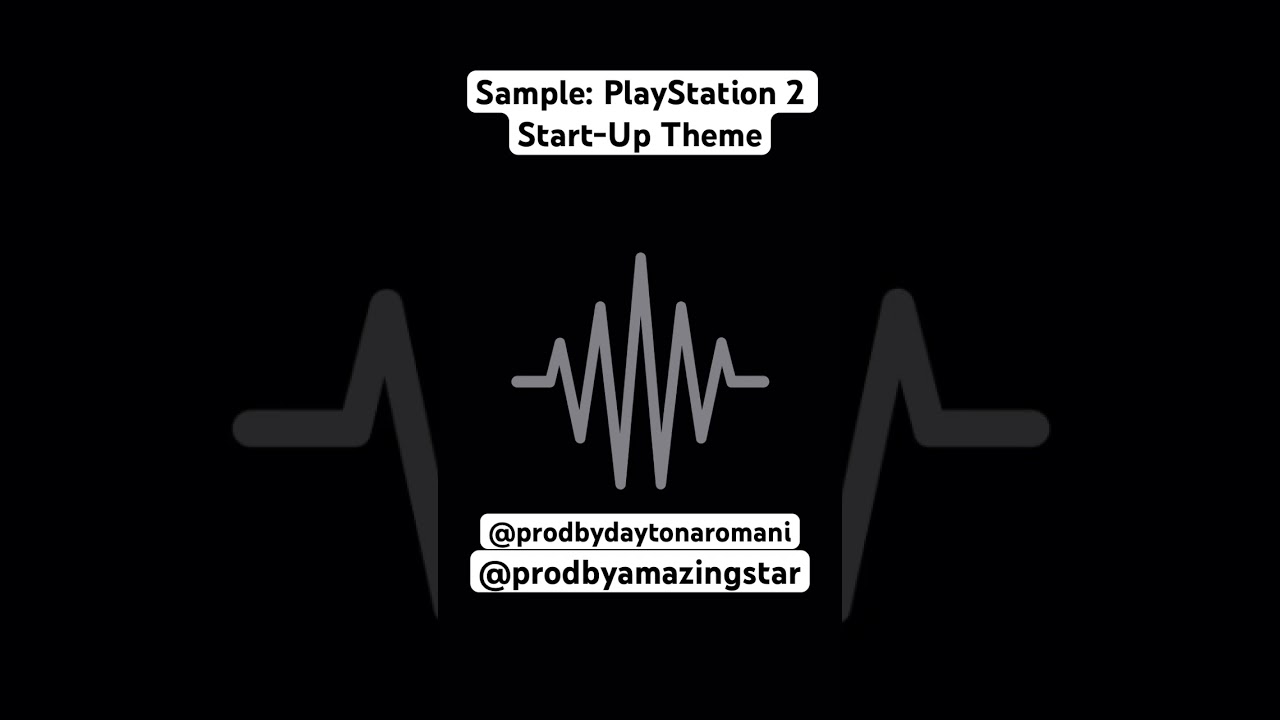 PlayStation 2 Startup Sample Beat @WhoIsDaytona x @prodbyamazingstar [2023] #samplebeat