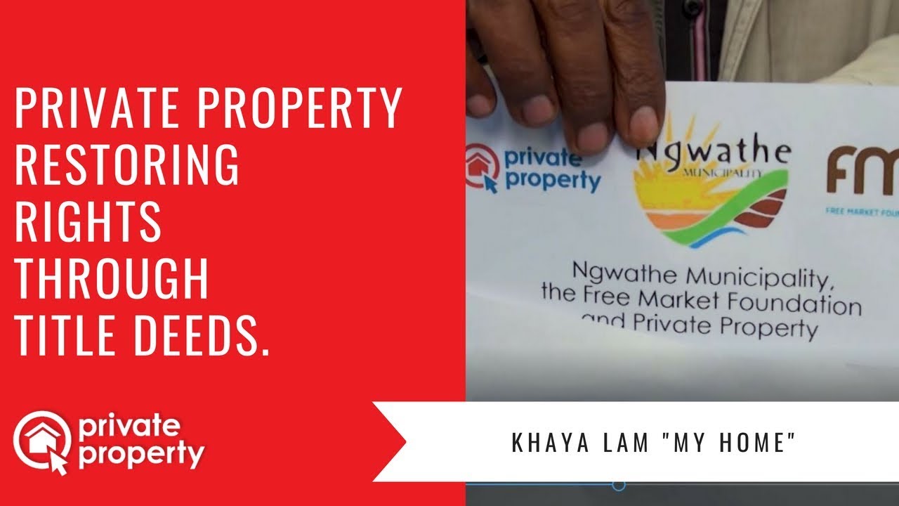 Private Property restoring rights through title deeds