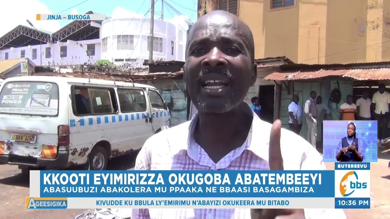 Kkooti Eyimirizza Okugoba Abatembeeyi e Jinja, Abasuunuzi Basanyukidde Ensala ya Kkooti. #Ageesigika