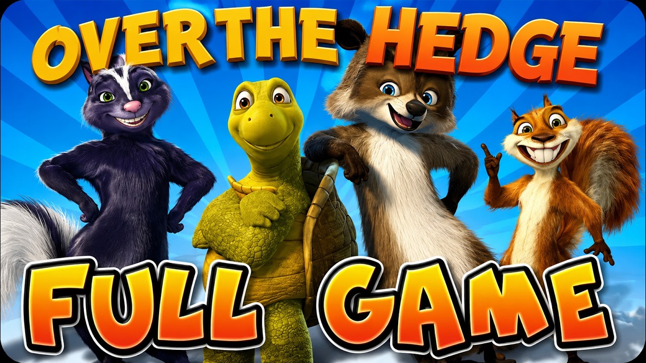 Over The Hedge FULL GAME Longplay (PS2, GCN, XBOX, PC) [100% Objectives]