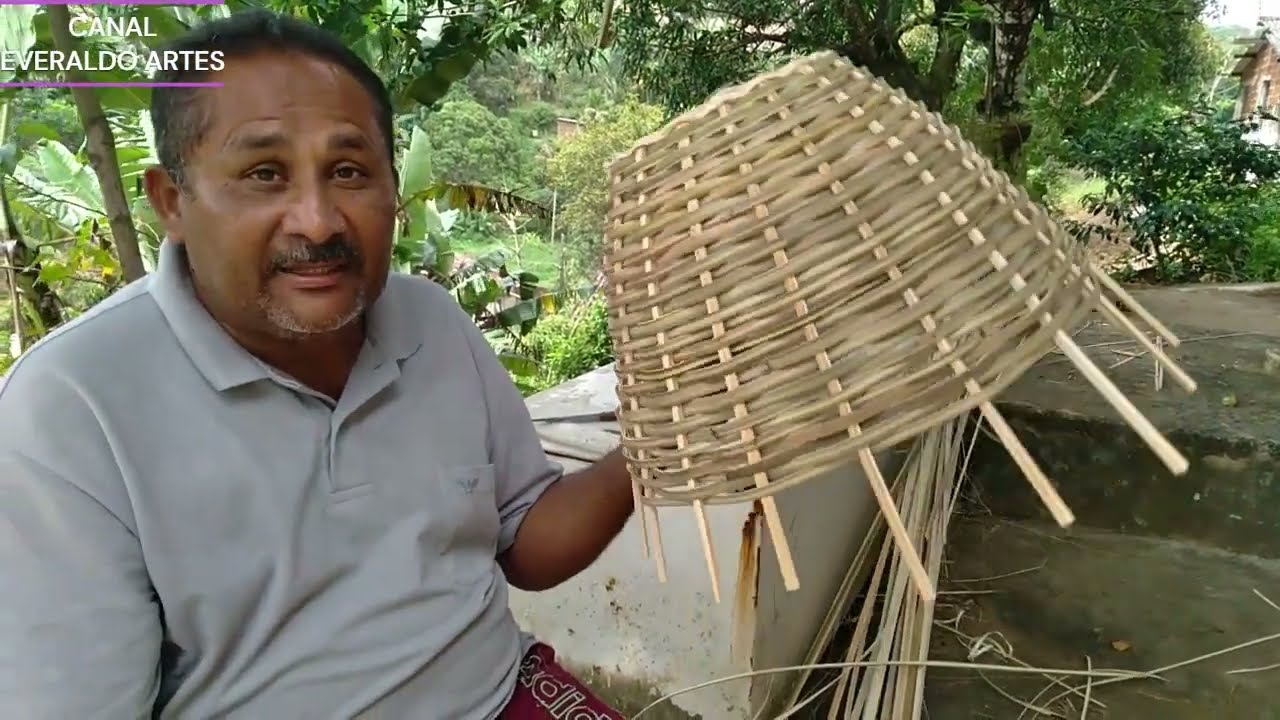 ensinando mais um abaju OVAL (EVERALDO ARTES)