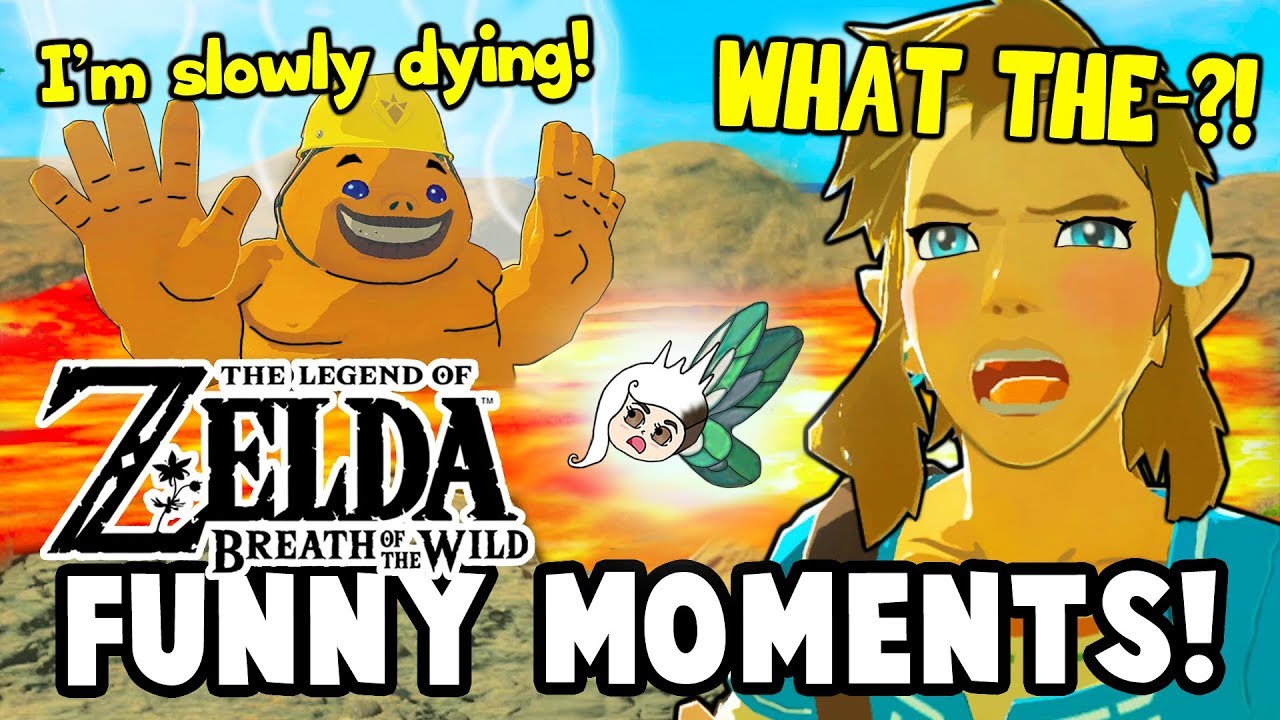 ЧТО ПРОИЗОЙДЁТ, ЕСЛИ ГОРОН УПАДЁТ В ГОРУ СМЕРТИ?! (Смешные моменты Zelda: Breath Of The Wild)