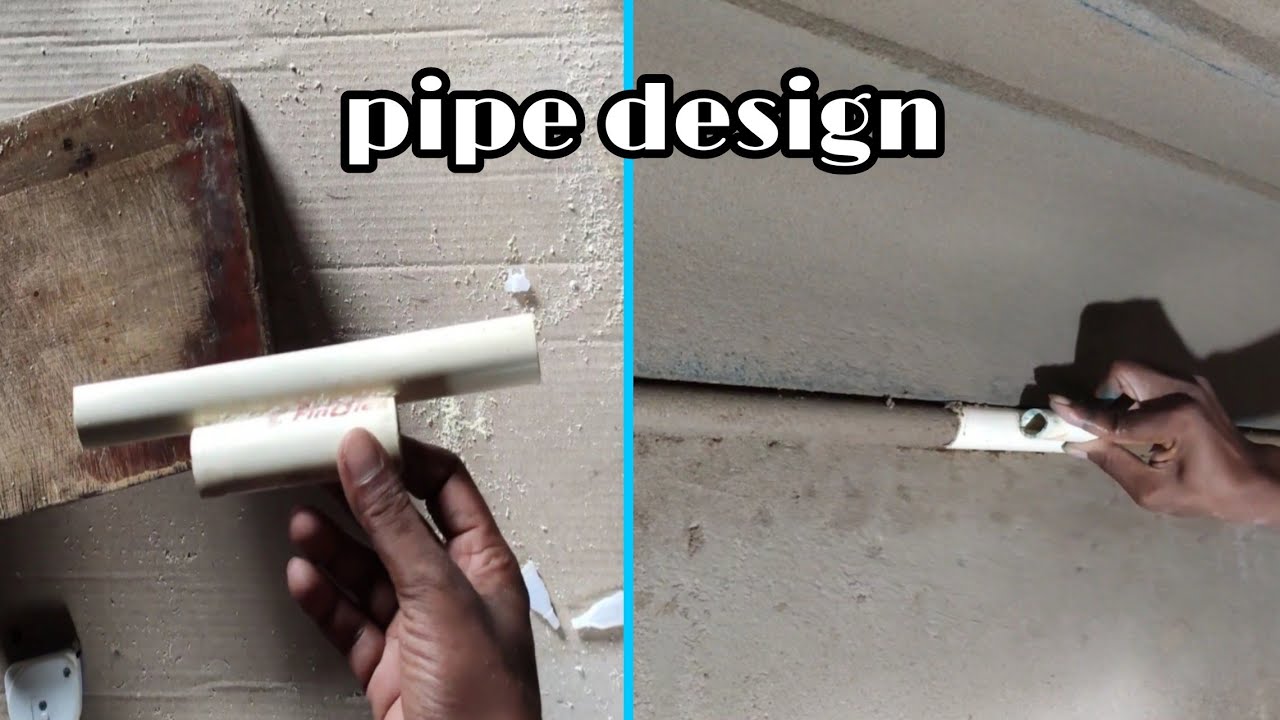 How to make a pipe design. pipe design by-Rakesh babu