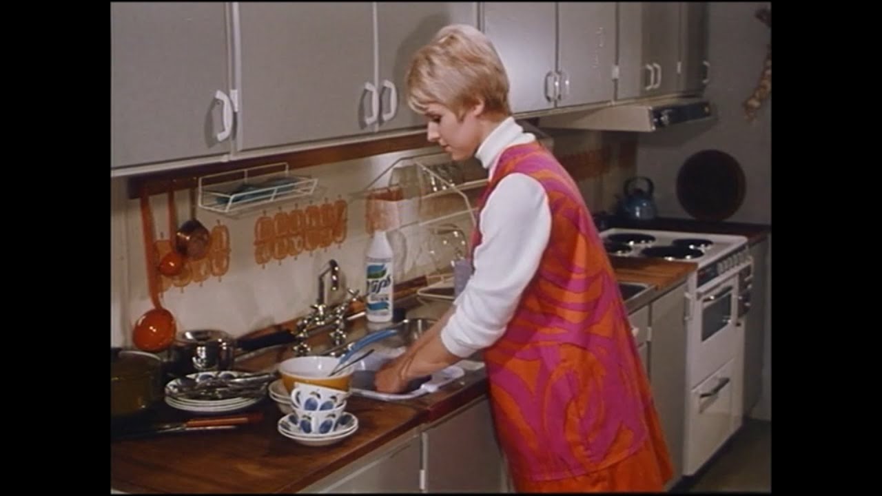 Reklam för Vips diskmedel 1967
