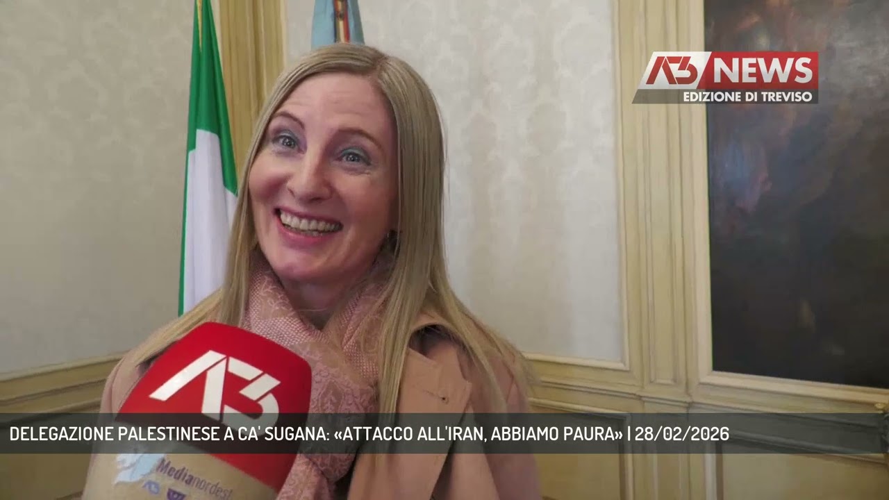 DELEGAZIONE PALESTINESE A CA' SUGANA: «ATTACCO ALL'IRAN, ABBIAMO PAURA» | 28/02/2026