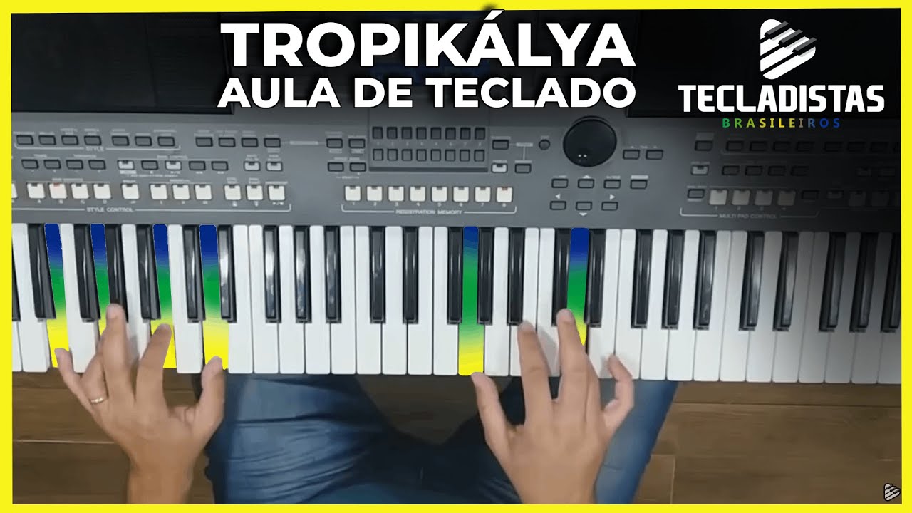 Não Dá Prazer(Tropikálya)| TUTORIAL/Aula de Teclado | Forró das Antigas