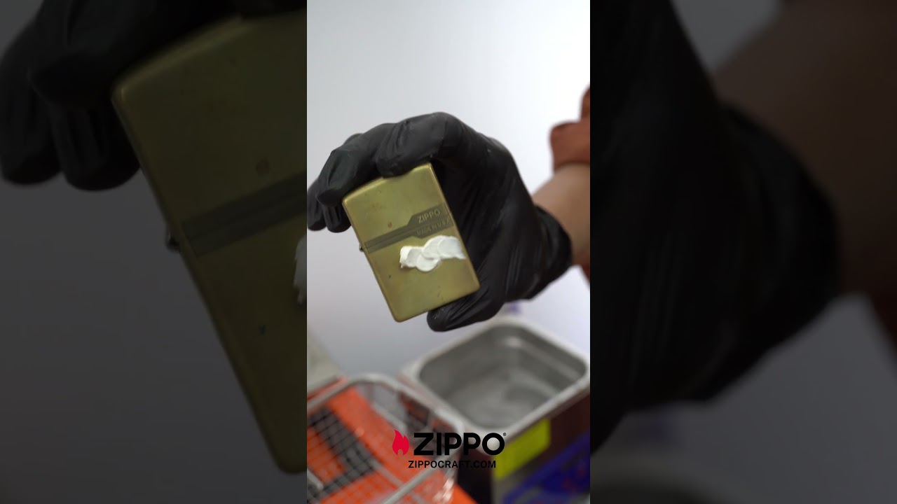 Zippo Repair , Zippo Cleaning Level 2: Deeper Clean, Brighter Shine