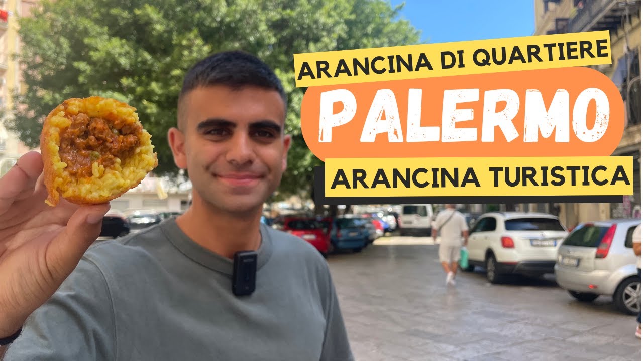 ARANCINA di QUARTIERE vs ARANCINA TURISTICA a PALERMO