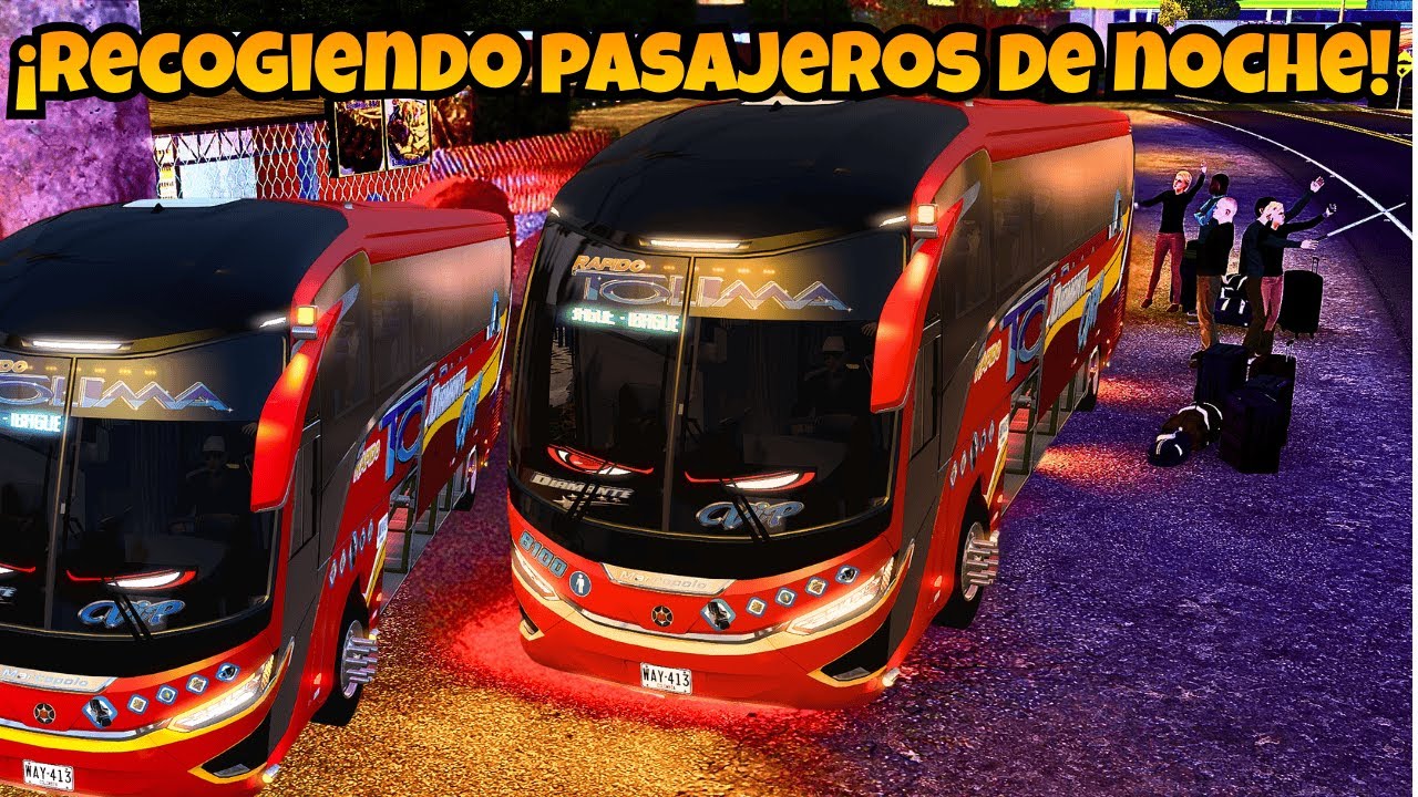 American Truck Simulator || Ruta en Bus Rápido Tolima!