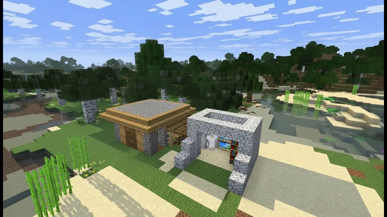 Simple Minecraft Survival House (Easy to Build)