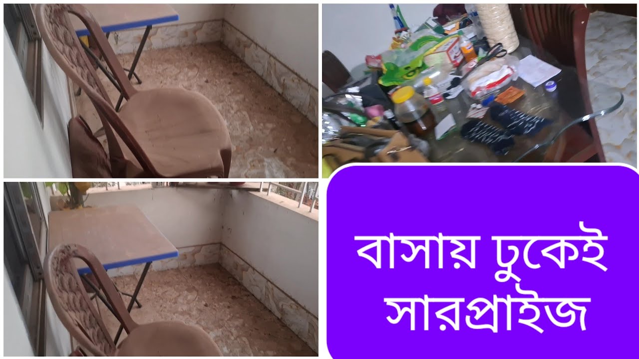 বাড়ী থেকে বাসায় ঢুকেই সারপ্রাইজ।। #foryou #bengalivlog #familyvlog #babysdayout #lifestylevlog 