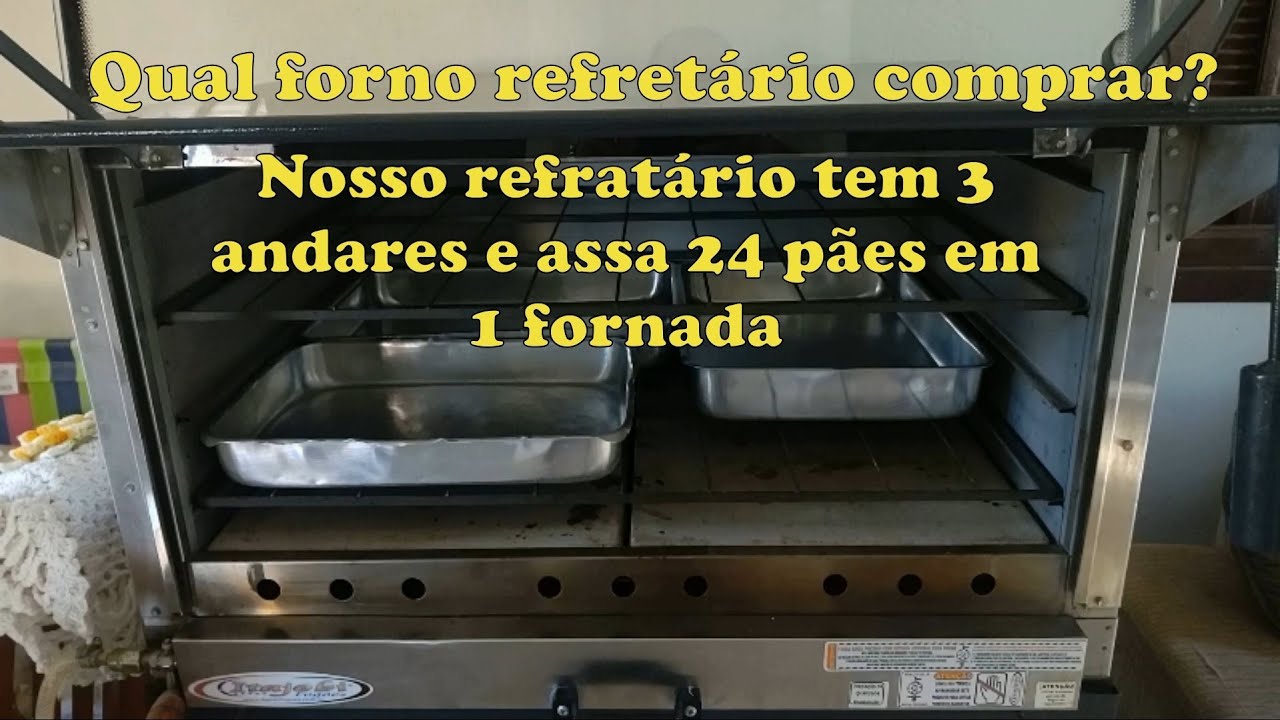 Comece a fazer pão para vender com forno do fogão. Fuja da crise.