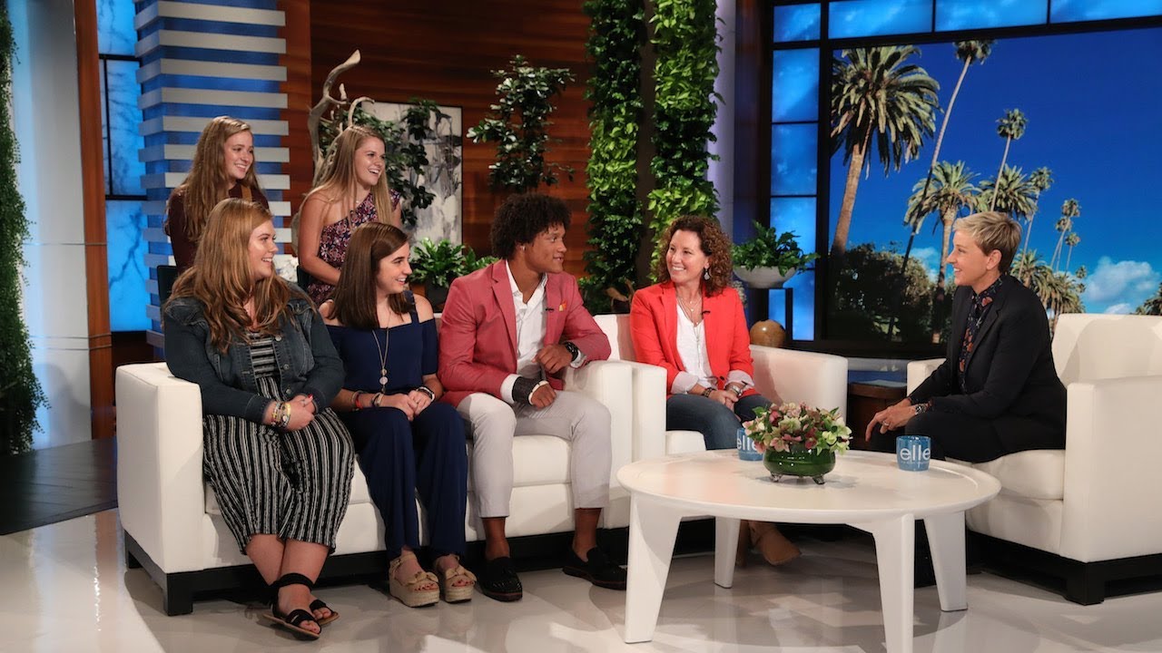 Ellen Meets Indiana Guidance Counselor Shelly Fitzgerald