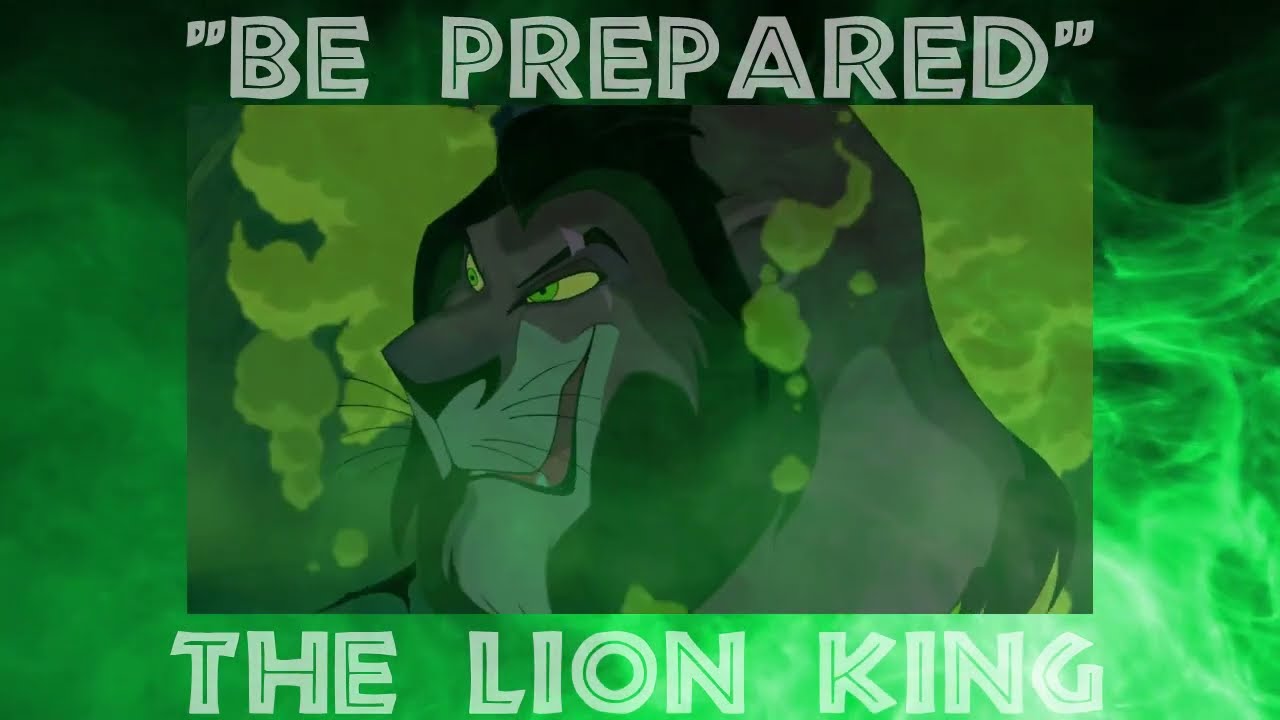 (Cover)Be Prepared - The Lion King