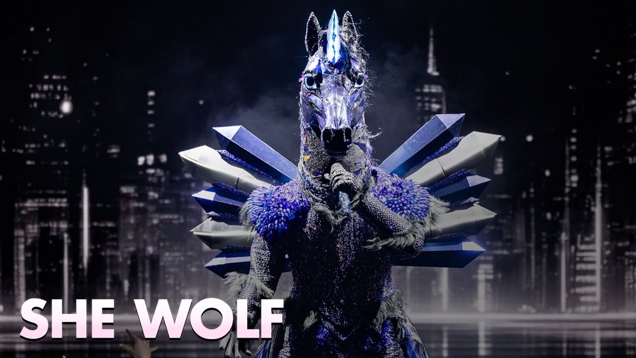 Eenhoorn - ‘She Wolf’ | The Masked Singer | Seizoen 5 | VTM