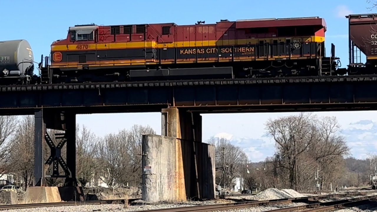 Railfanning Kenova WV 3/8/26