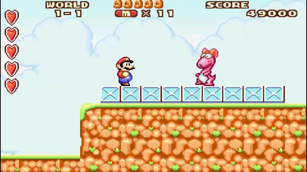 Super Mario 2 (GBA) Longplay (Super Mario Advance)