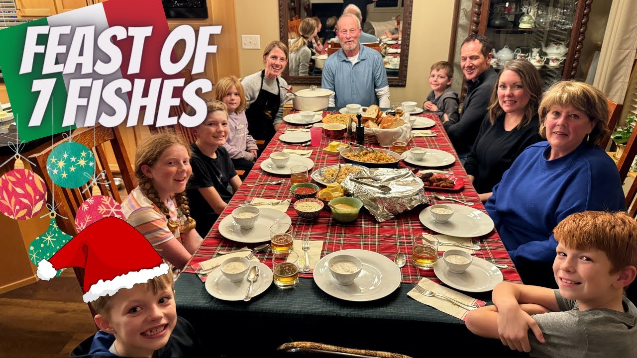 🇮🇹 Christmas Eve Feast of Seven Fishes | Food 187 of 1000