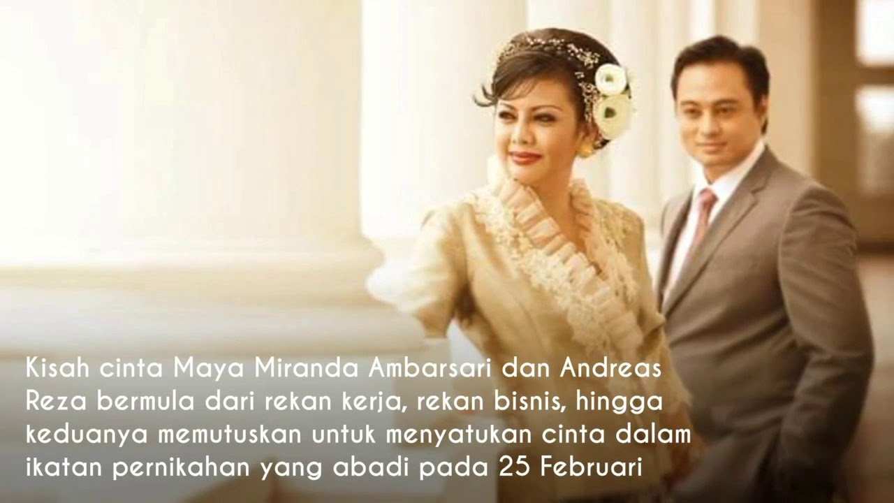Manisnya Perjalanan Cinta Pasangan Pengusaha Maya dan Reza (Wedding Anniversary)