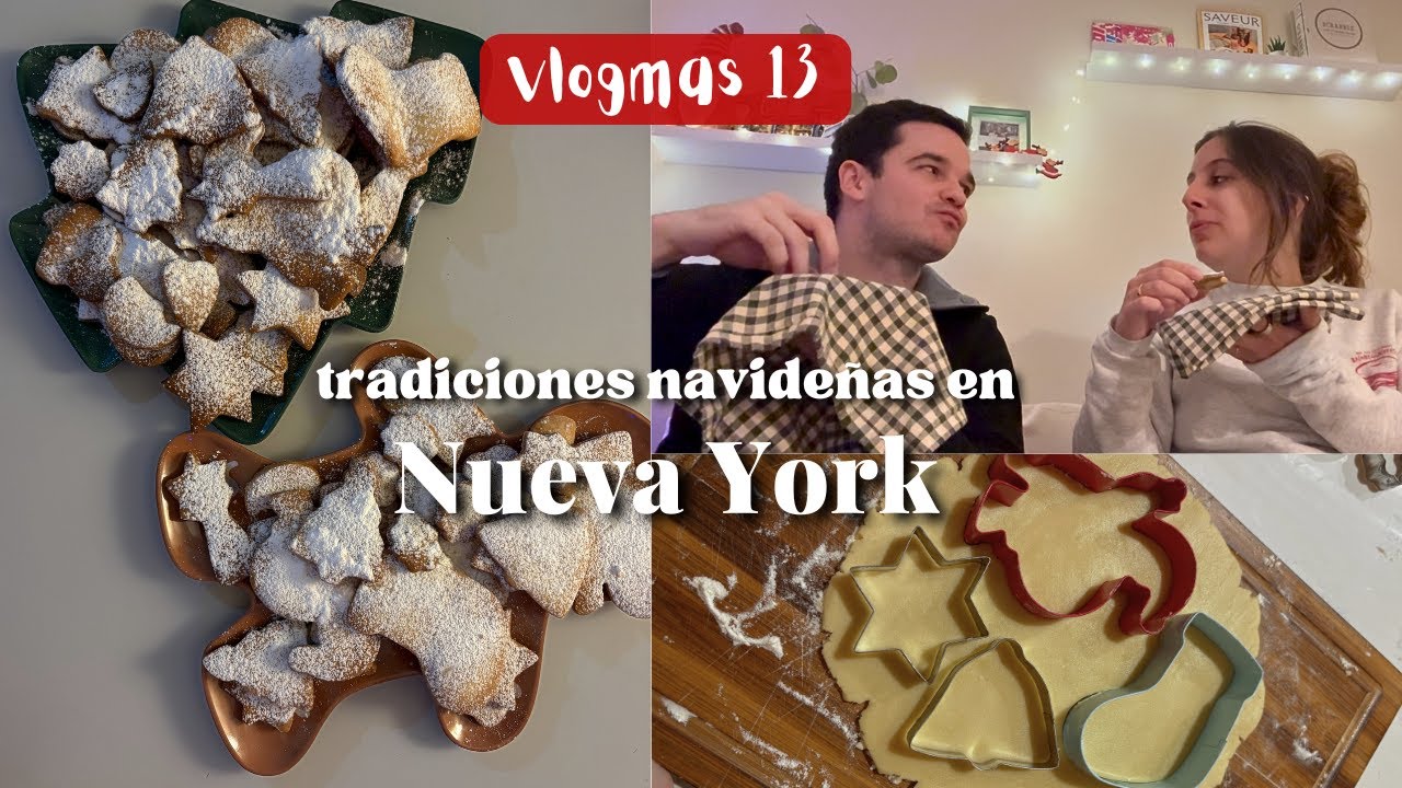 VLOGMAS 13 🎄Galletas de Navidad que SIEMPRE triunfan 🍪 receta fácil y rápida