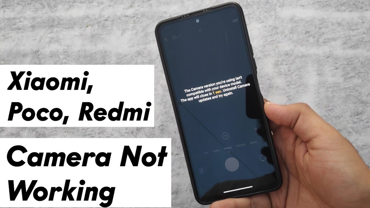 Xiaomi, Poco, Redmi Camera Problem Fix | Mi Mobile Camera Not Working | Xiaomi Camera Not Working
