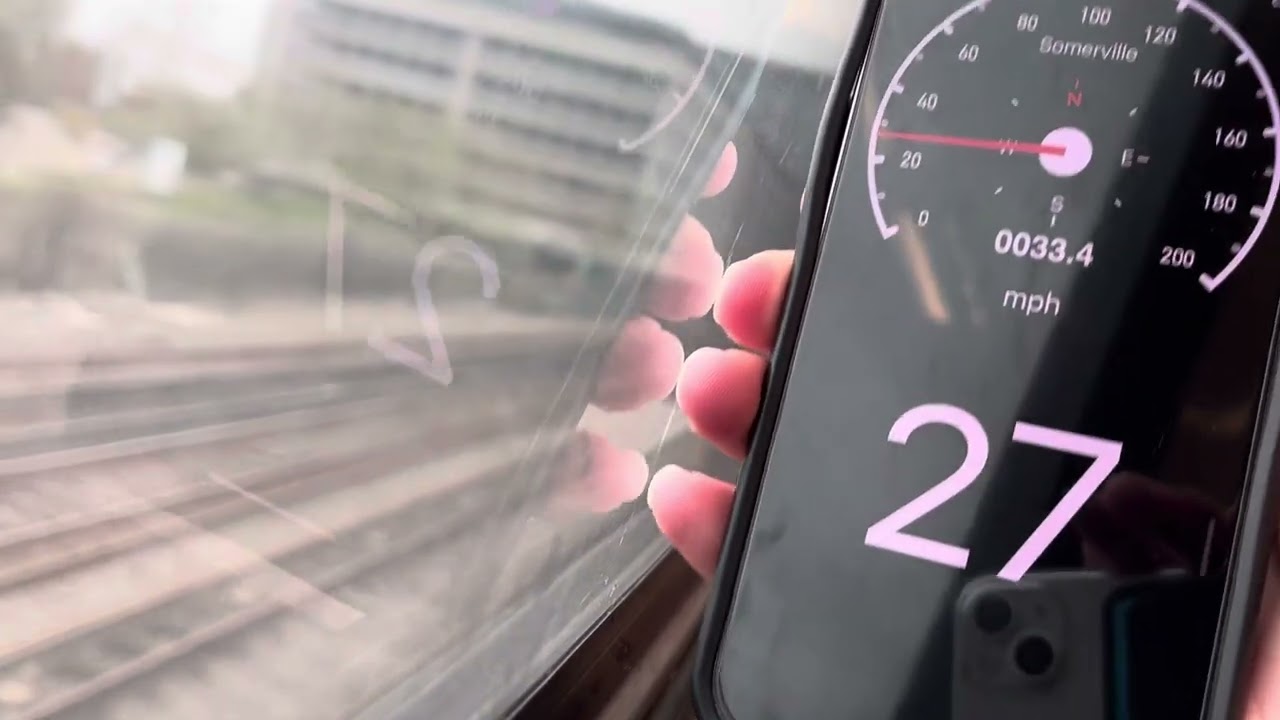 Riding MBTA commuter rail train #2207 from North station to Haverhill