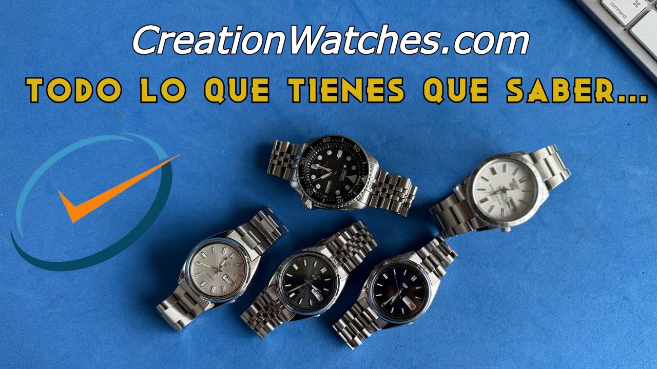 Como comprar relojes BARATOS en CREATIONWATCHES.COM