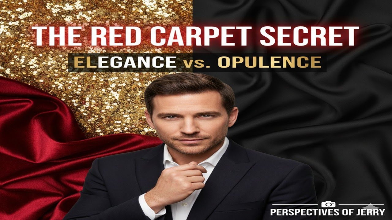The Red Carpet Secret Elegance vs  Opulence | Perspectives of Jerry