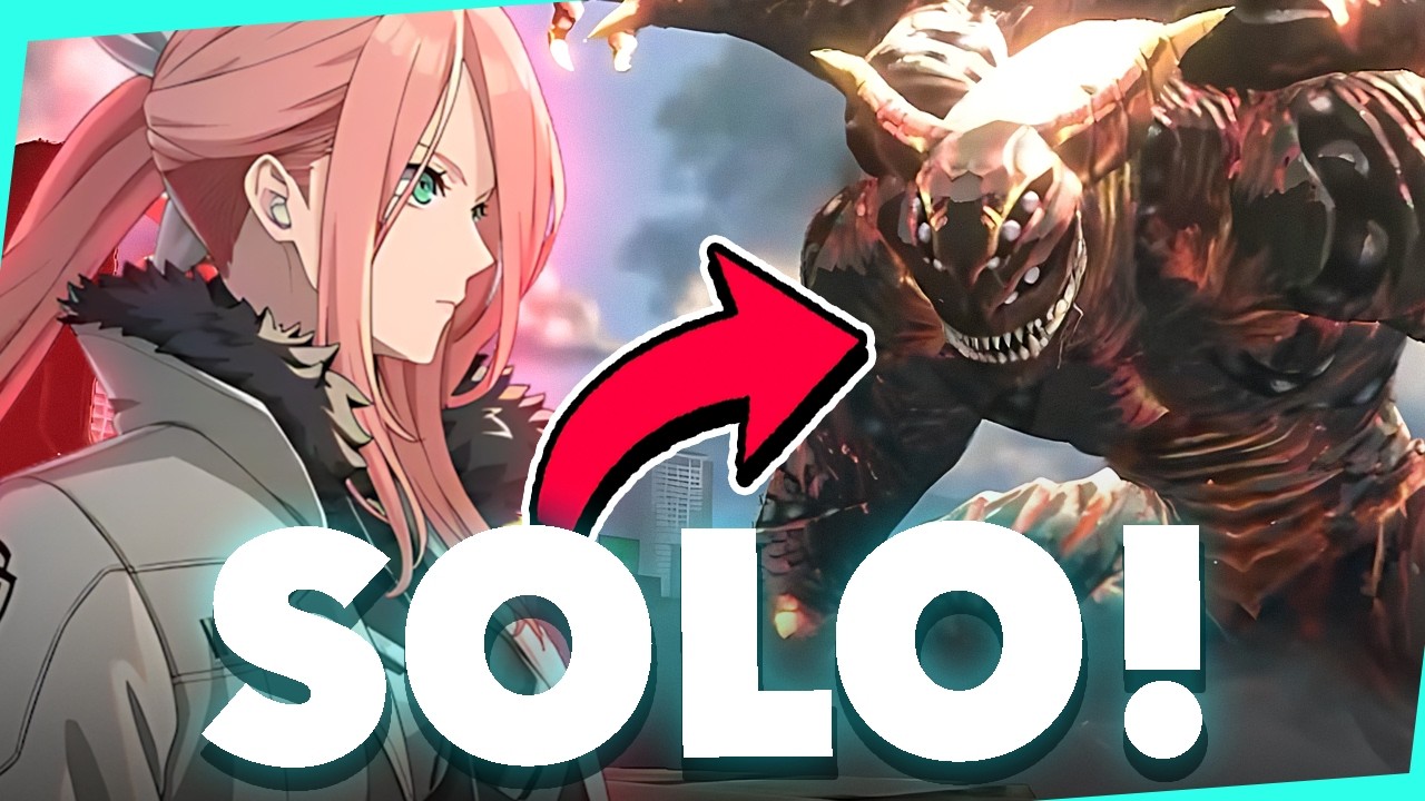 Sagan SOLOS Hard Kaiju No 1! The GREEDIEST Tank EVER! | Kaiju No 8 The Game