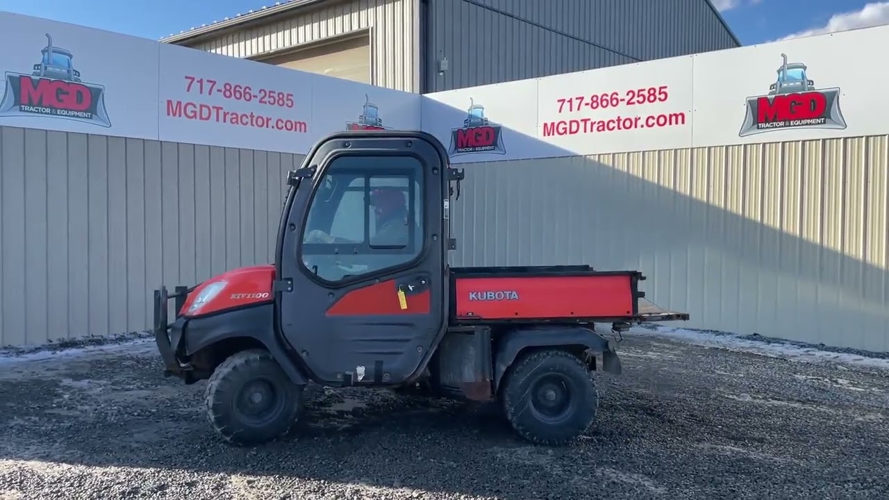 2010 KUBOTA RTV1100 For Sale