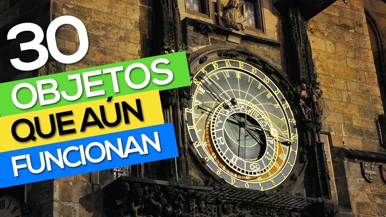 30 objetos antiguos que A&Uacute;N FUNCIONAN hoy 🔧
