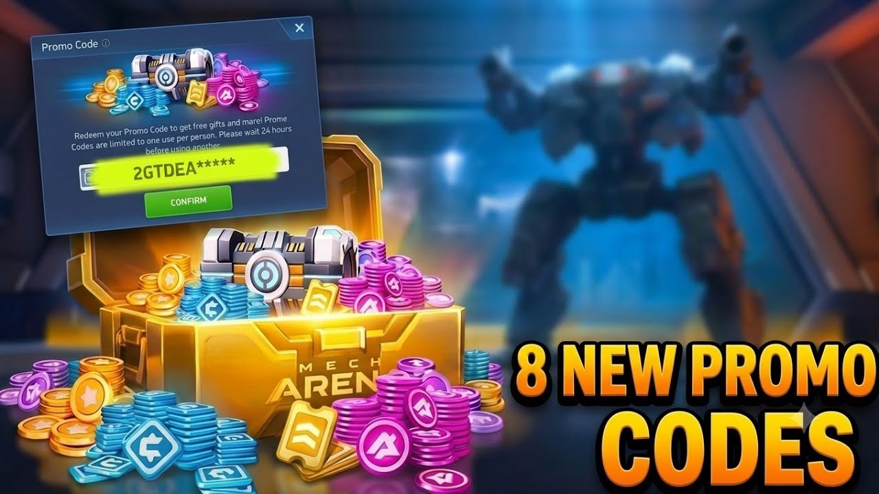 ⚠️ EXCLUSIVE ⚠️ MECH ARENA PROMO CODES 2026 JULY 🎁 FREE A-COINS & GREAT REWARDS! ✅