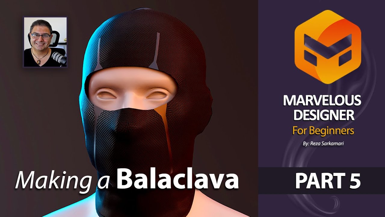 Marvelous Designer: Making a Balaclava