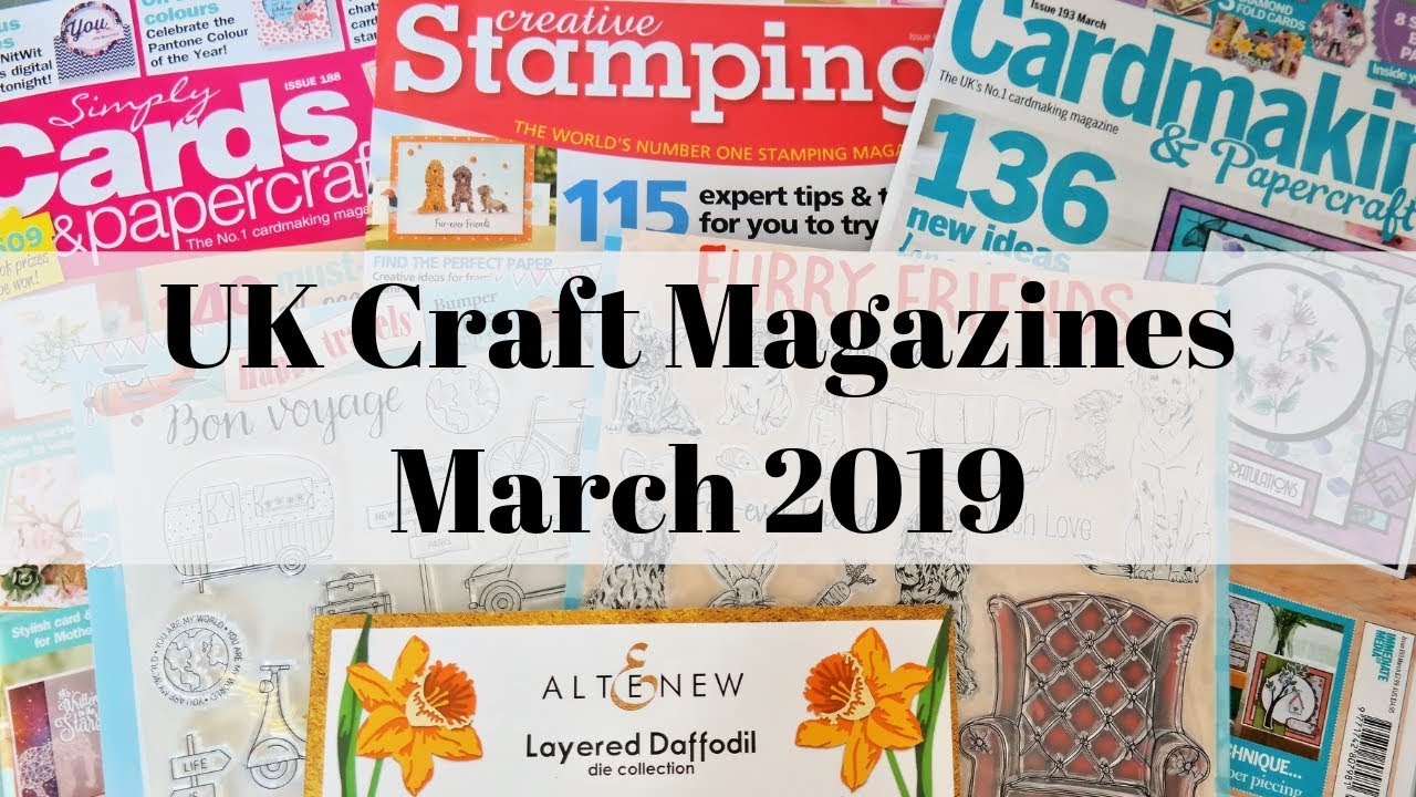UK Craft Magazines March 2019