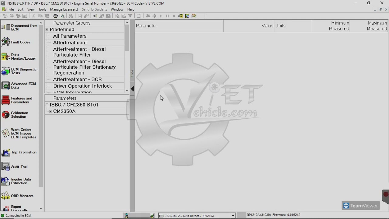 Delete DPF SCR EGR I.S.B 6.7 CM 2350A