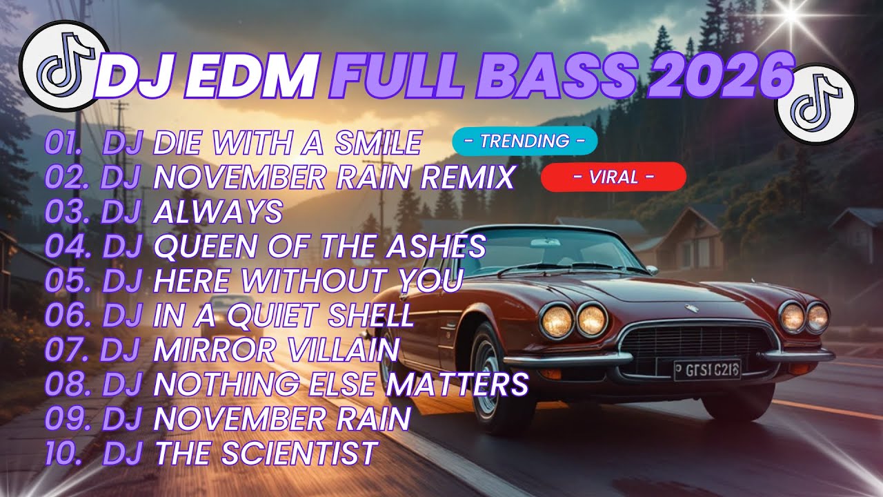 CAR MUSIC 🚗🎶 EDM REMIX BASS BOOSTED 🔥 DJ DIE WITH A SMILE | DJ NOVEMBER RAIN