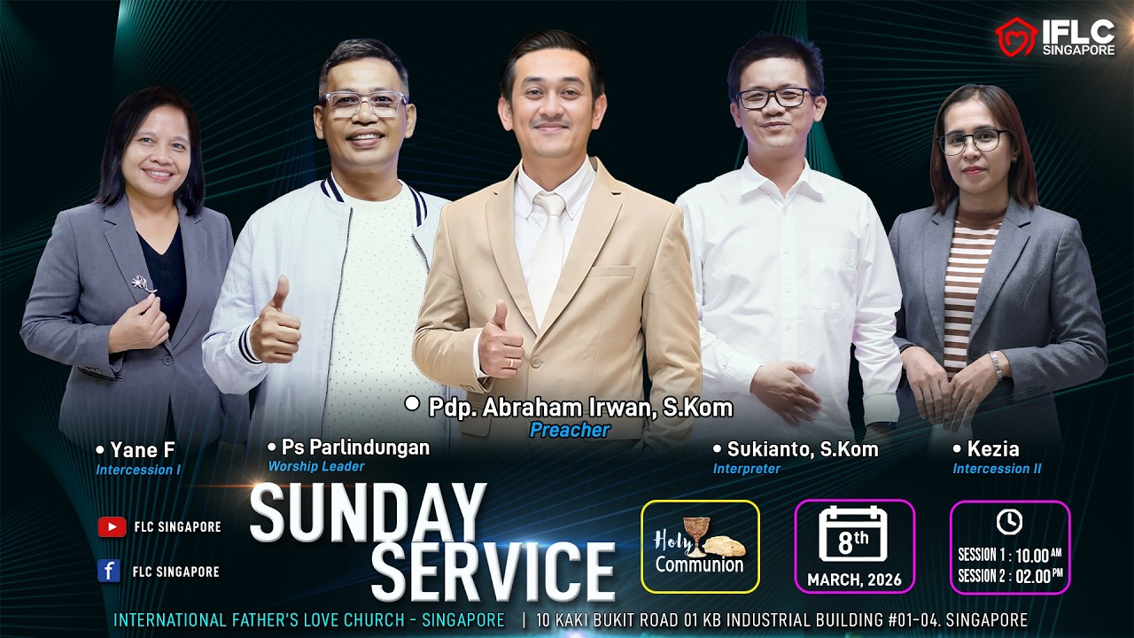 2ND SERVICE | SUNDAY MARCH 8th 2026 | PDP. ABRAHAM IRWAN, S.KOM & SUKIANTO, S.KOM | 2PM