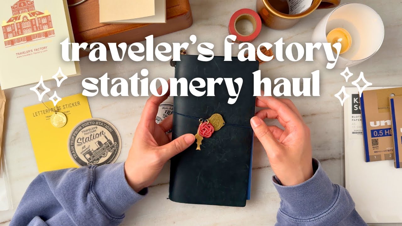 ✨ Что я купил в магазине Traveler's Factory Tokyo Station 🚂 (и как туда добраться!)