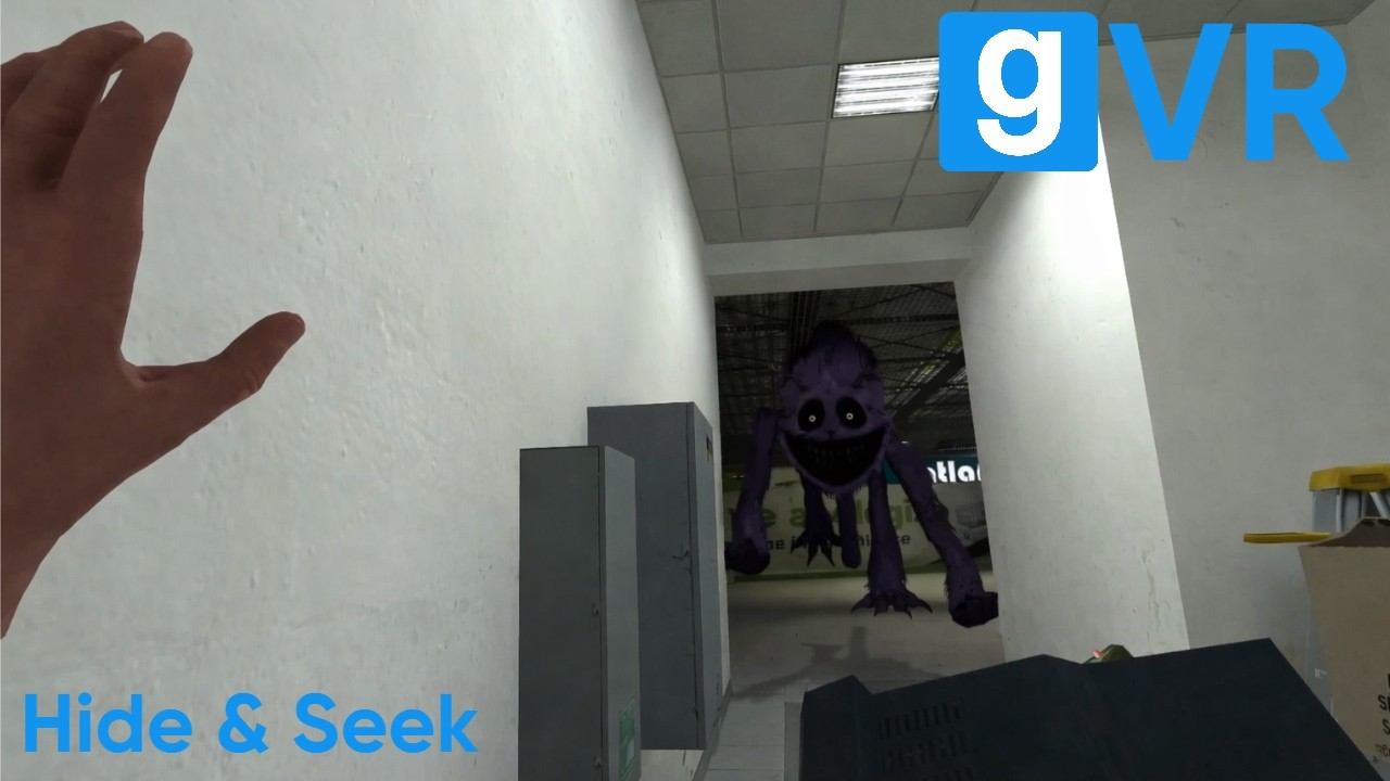 RUNNING FOR MY LIFE - GmodVRhide&seek