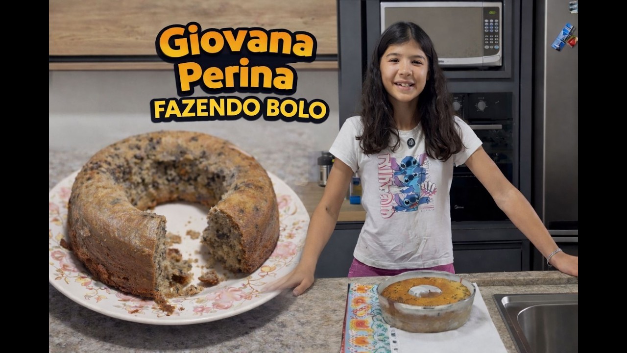 FAZENDO UM BOLO COM GIOVANA PERINA