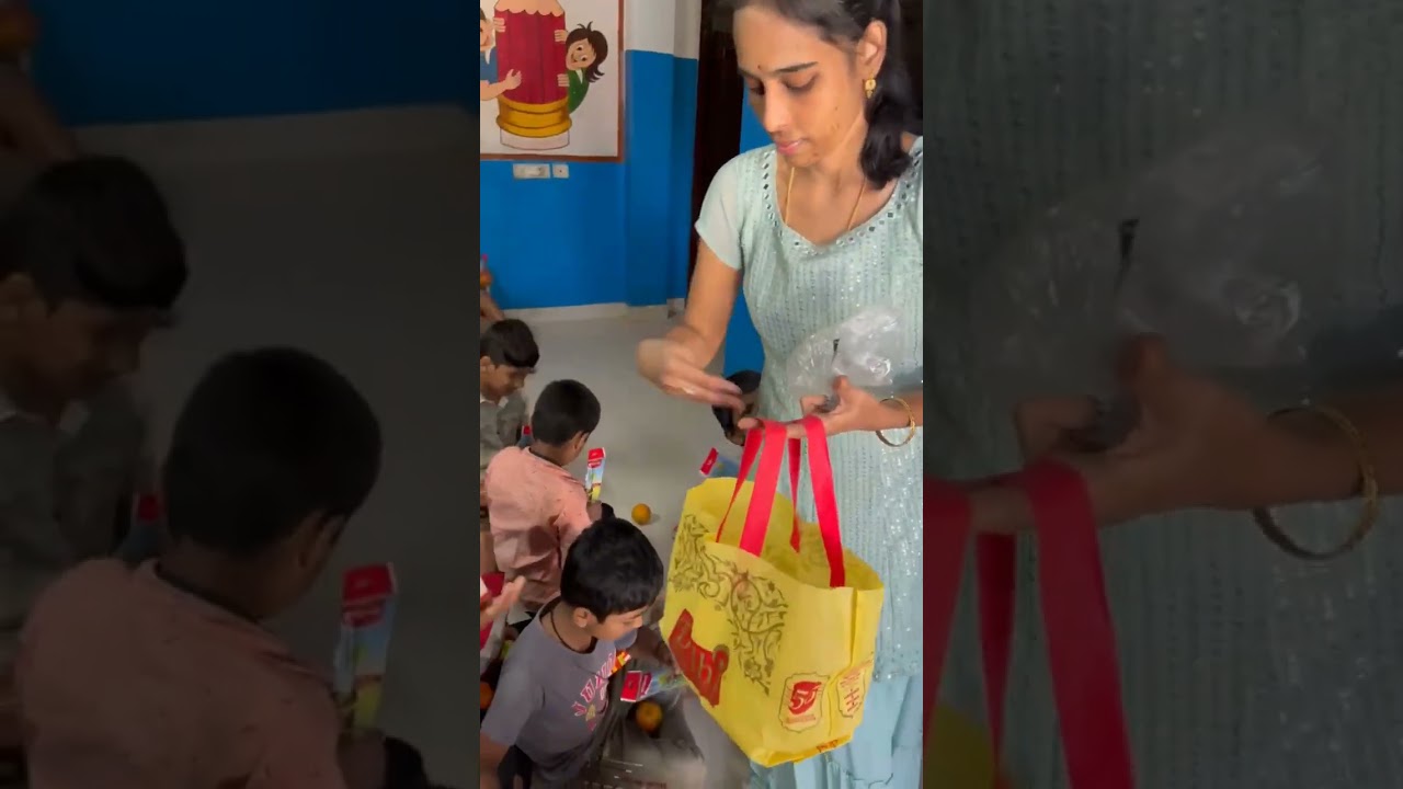 Birthday Celebration at Orphanage  Sri Adharsha Foundation
