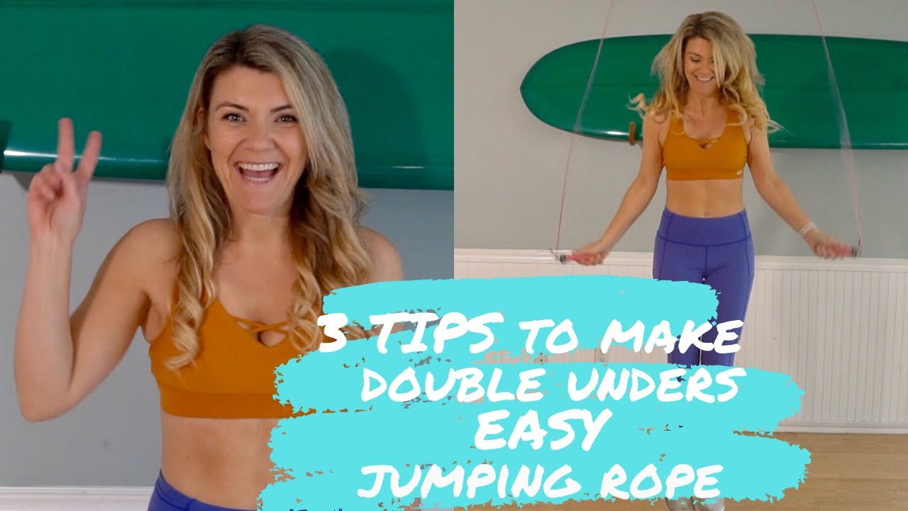 Learn how to make Double Unders Easy Jumping Rope