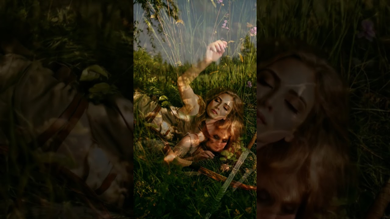 Elven soul resting in harmony with nature 🍃✨ #ElvenRest #FantasyNature #ForestElf #MysticVibes