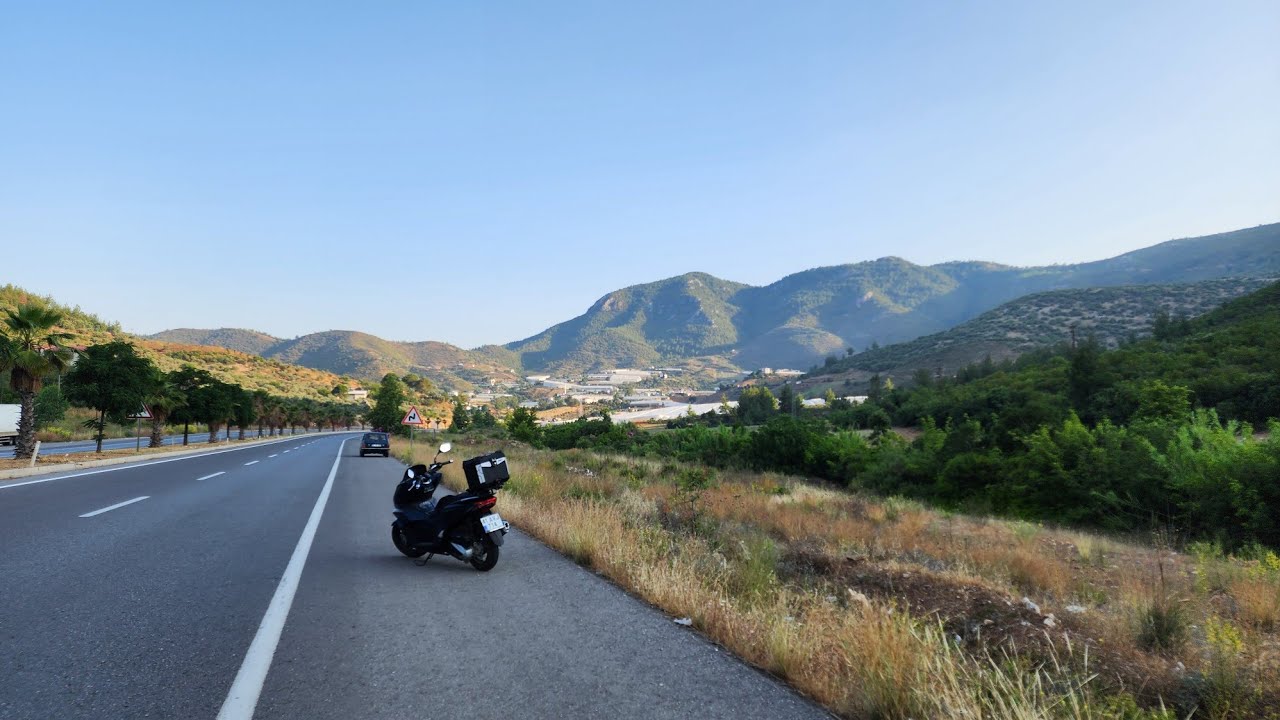 Pcx 125 ile Akdeniz Gezisi-Haziran 2025