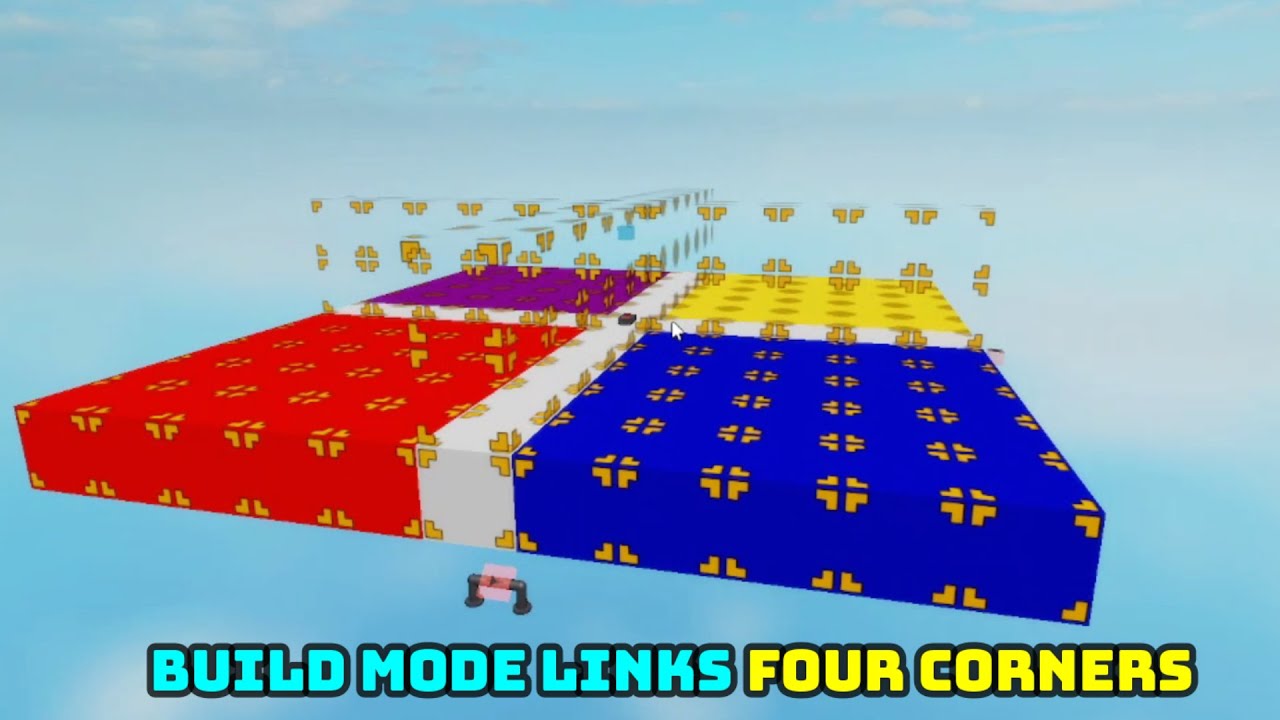 How To Build Four Corners (Piggy Build Mode Links Update)