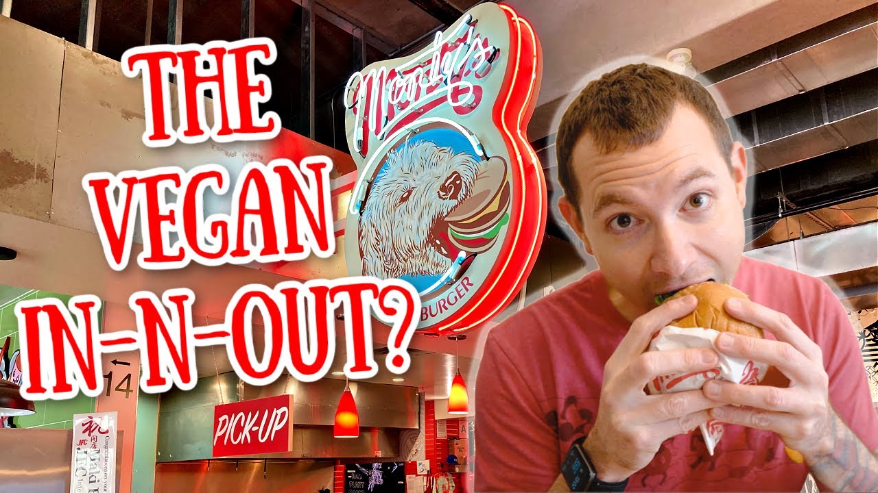 Trying the Vegan IN-N-OUT Monty's Good Burger | Plant Based Food Review