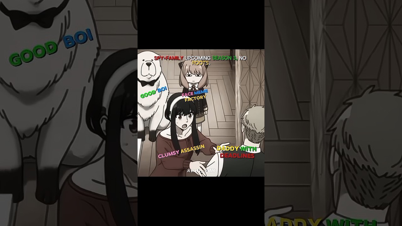 spy×family season 3, no roots 😭🤣✋💯 